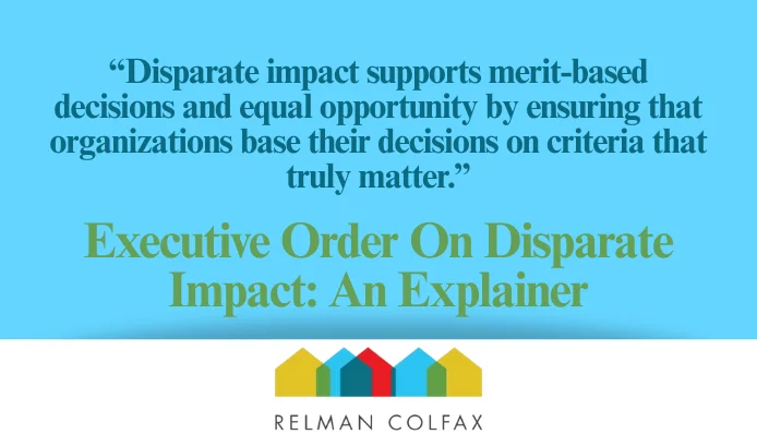 A quote from the explainer sits above the title and Relman Colfax logo.