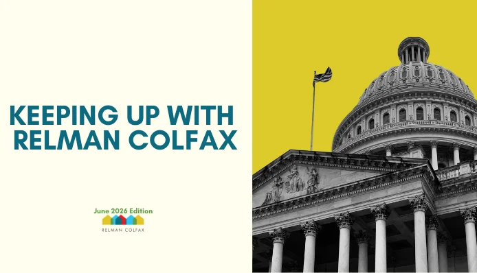 Keeping Up With Relman Colfax: June 2026 Edition